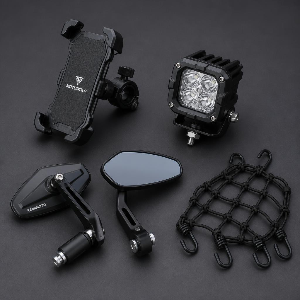 Motorcycle Phone Holder available at Samul Bikers, Nairobi